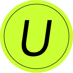 U